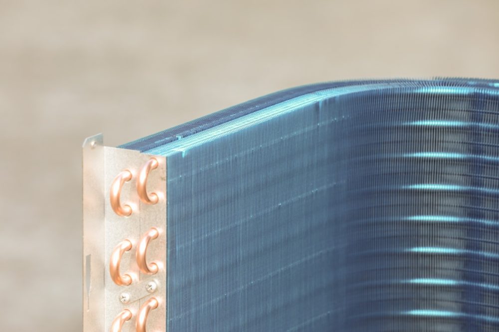 Fin Heat Exchanger—L Shape